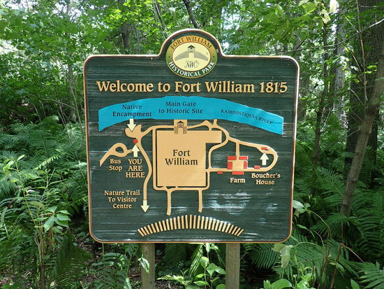 Besuch im Historischen Fort William