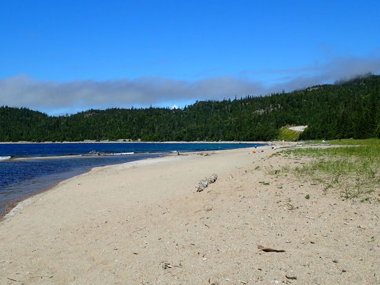 Mittagshalt an einem der Seeufer