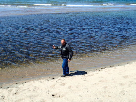 Doch wohl auch für Arno ein wenig zu kalt