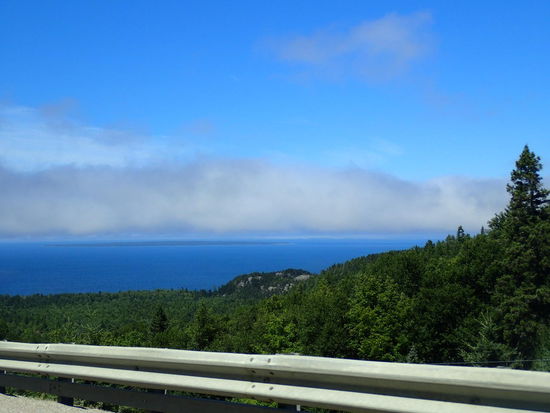 Die vielen Dunstwolken vom Regen