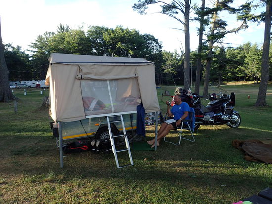 Unser Nachquartier am Campingplatz