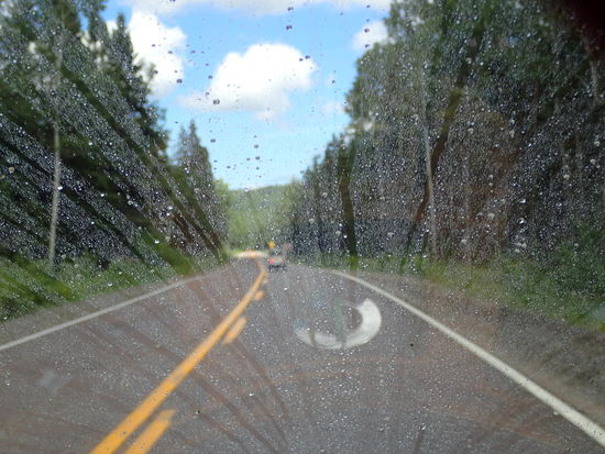 Ja, es regnet wieder mal 