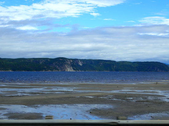 Es ist traumhaft schön an der Küste entlang