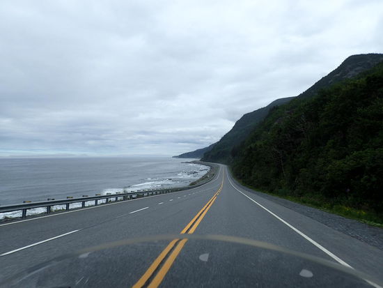 An der wunderschönen Küstenstraße