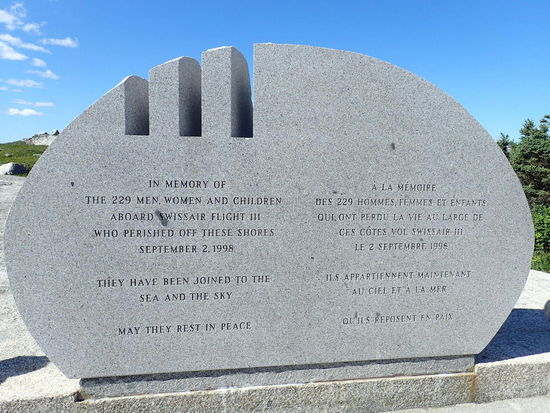 Die Absturz Gedänkstette