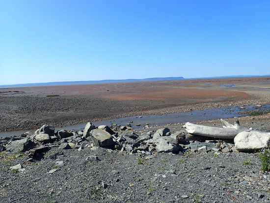 Volle Ebbe - kein Wasser in Sicht 