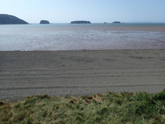 10 Minuten später schon so weit draußen