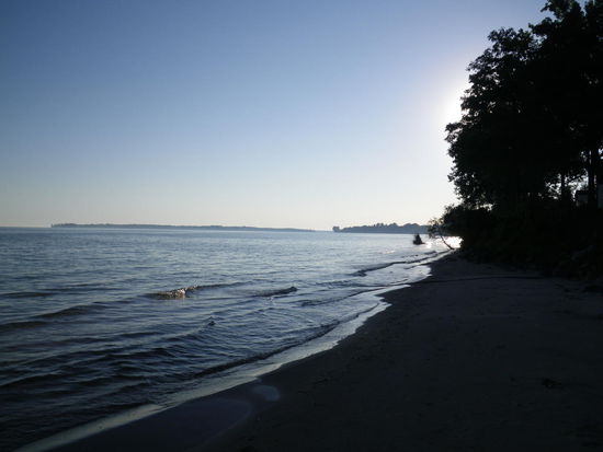 Wunderschöne Abendstimmung am See