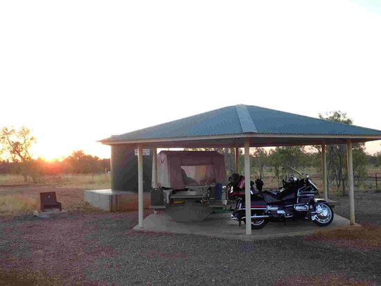 Unsere überdachte Bleibe