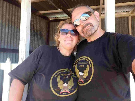 For our friends Hanne u Michael from the Danish Goldwing Club