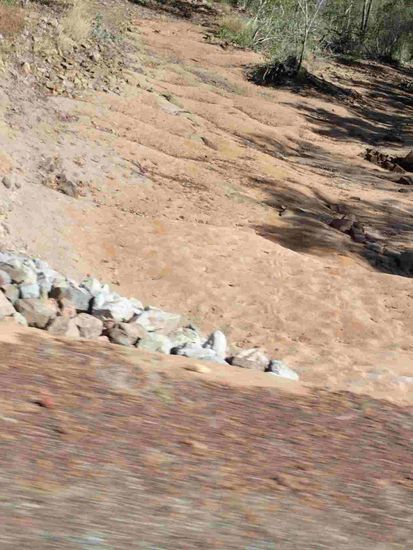 Ausgetrocknete Flussbetten