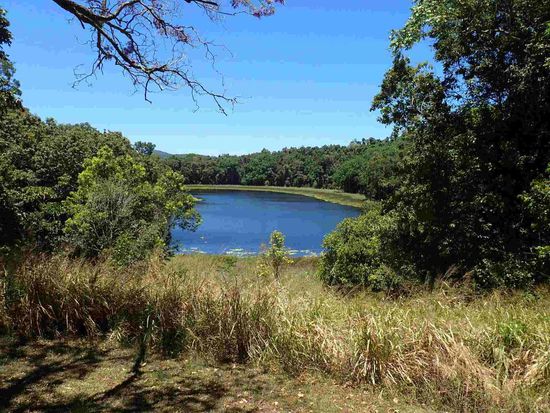Blick auf den Stausee