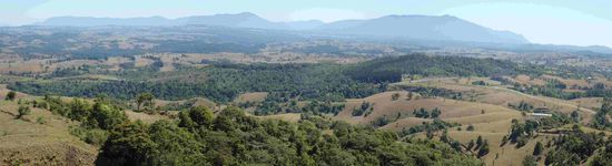 Panoramablick über die Tablelands