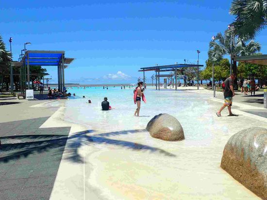 Das Strandbad in Cairns
