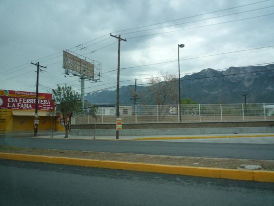 Die Gegend in und um Monterrey herum