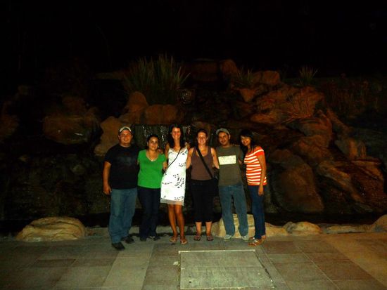 v.l. der Freund von Daniela, Daniela, Nicky, Andi, Luis, Vicky