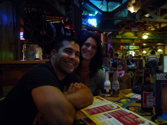 1. Abend beim Abendessen