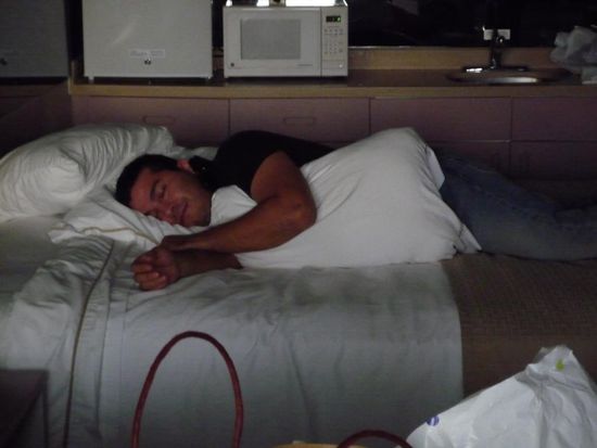 ...und Chuy total geschafft 