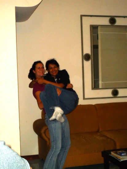 Vicky war nicht mehr gut zu Fuß... 