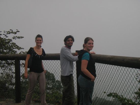 bei schönem Wetter sieht man hier über ganz Monterrey hinweg...