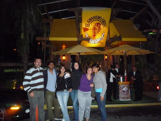 Hier wurde gefeiert...