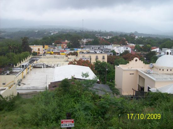 Blick über Pueblo de Santiago