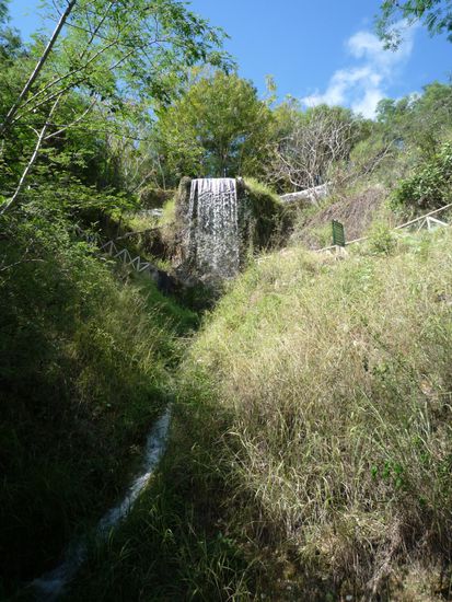 der Wasserfall - klein, aber fein