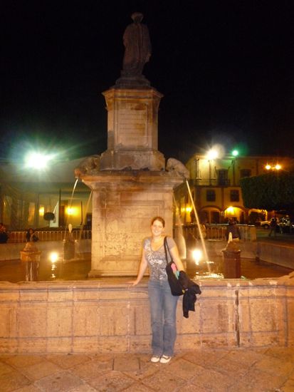 der erste Abend in Querétaro