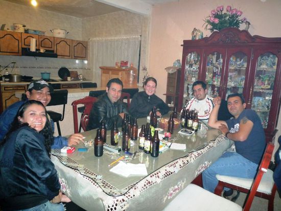 Lustige Runde bei Yazmin zuhause