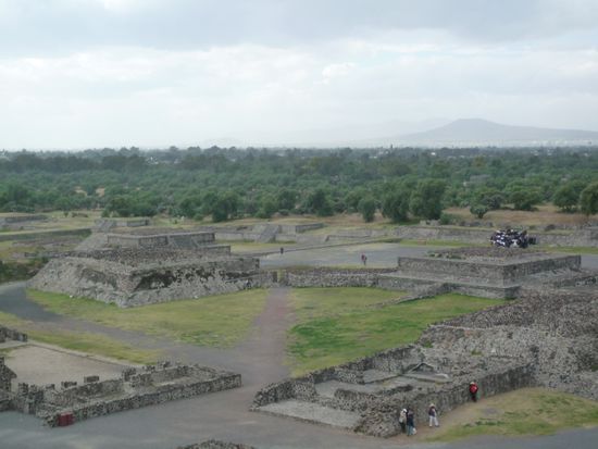 Aussicht von der Pyramide