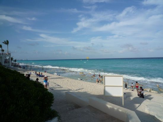 das fantastische Meer, jedoch heute mit etwas starken Wellen