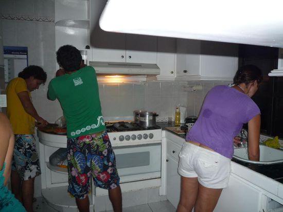 Die drei "Küchenchefs"