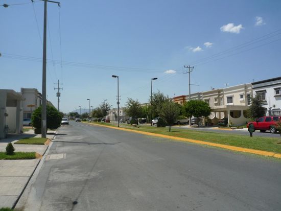 Die Strasse in der wir derzeit wohnen