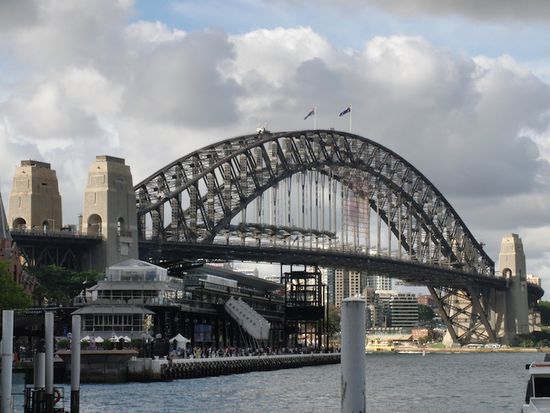 Die Harbour Bridge in Sydney