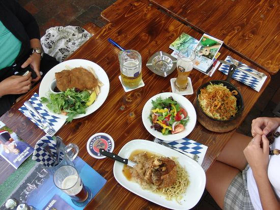 Das deutsche Essen ist einfach das Beste