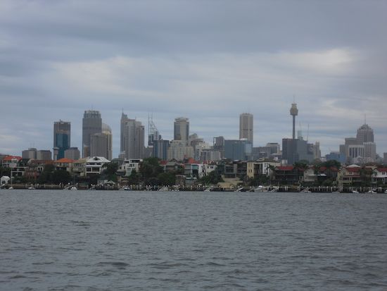 Bei der Hafenrundfahrt