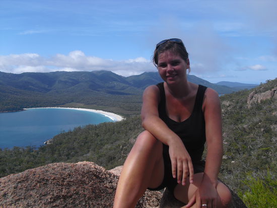 Ebenso die Wineglas Bay