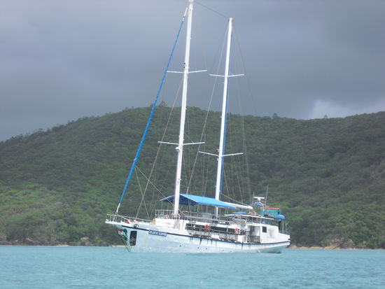 Unser Segelschiff "Atlantic Clipper"