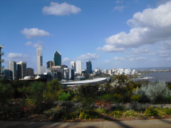 Blick auf Perth vom Kings Park