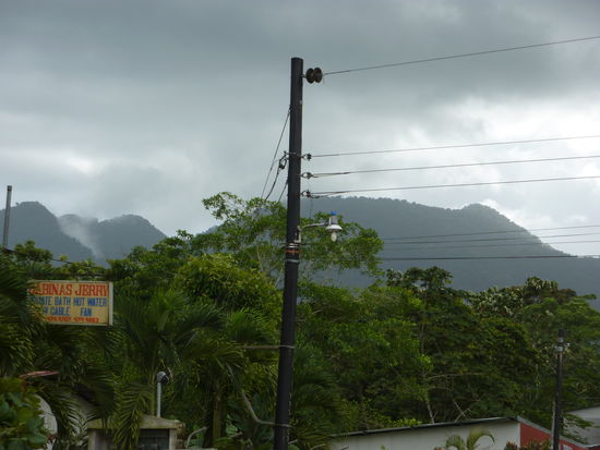 Das ist ein Vulcan in der naeheren Umgebung von San Carlos