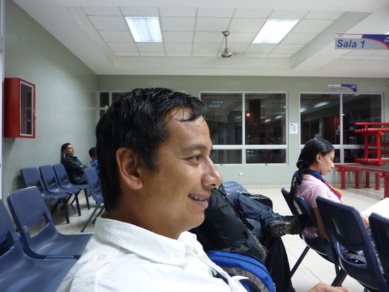 Angekommen...lach....Busstation in San Juan....wieder 3 Stunden warten....darum habe echt einige Zeit verbracht....