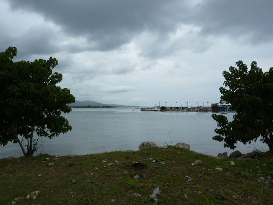 Beach in Montego Bay, nicht gerade der schönste.....!!