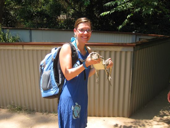 Der Crocodile Hunter ist tot - es lebe die Crocodile Hunterin !