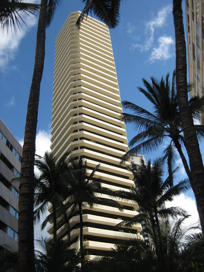 Unser Hotel - das solide "Aqua Waikiki Marina"