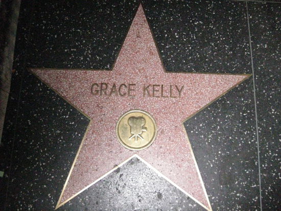 Einer von vielen Sternen auf dem Walk of Fame