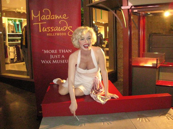 Beinahe wie echt - Marilyn vor Madame Tussauds