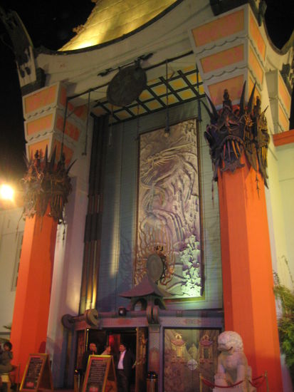Grauman's (heute nur noch Mann´s) Chinese Theatre war früher der Ort für die Oskarverleihung.