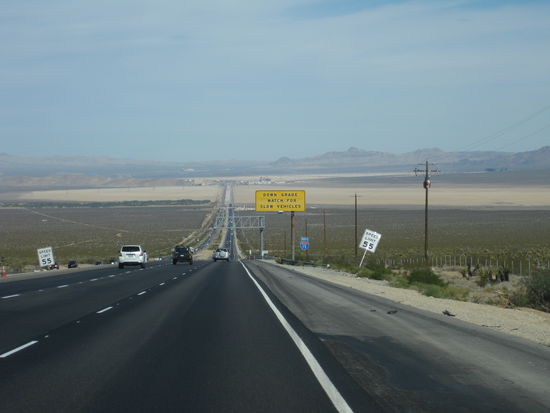 Freeway 15 Richtung Las Vegas
