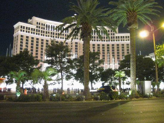 Das "Bellagio" mit seinen weltberühmten "Fountains of the Bellagio"