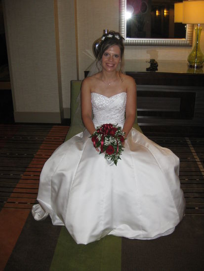 Ist das nicht eine wunderschöne Braut?!